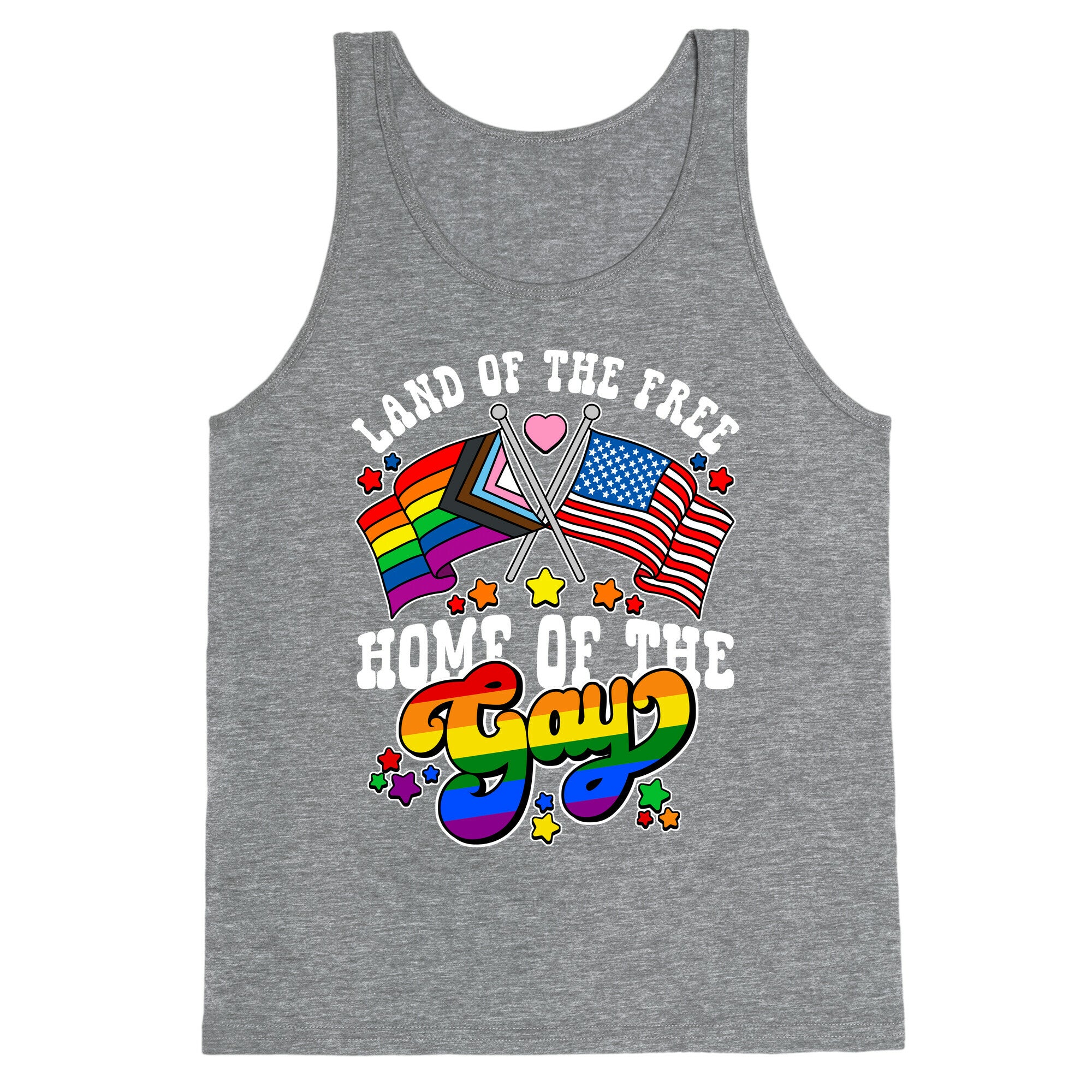 Land of the Free Home of the Gay Tank Top