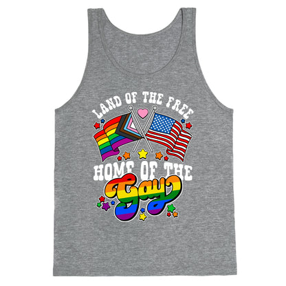 Land of the Free Home of the Gay Tank Top
