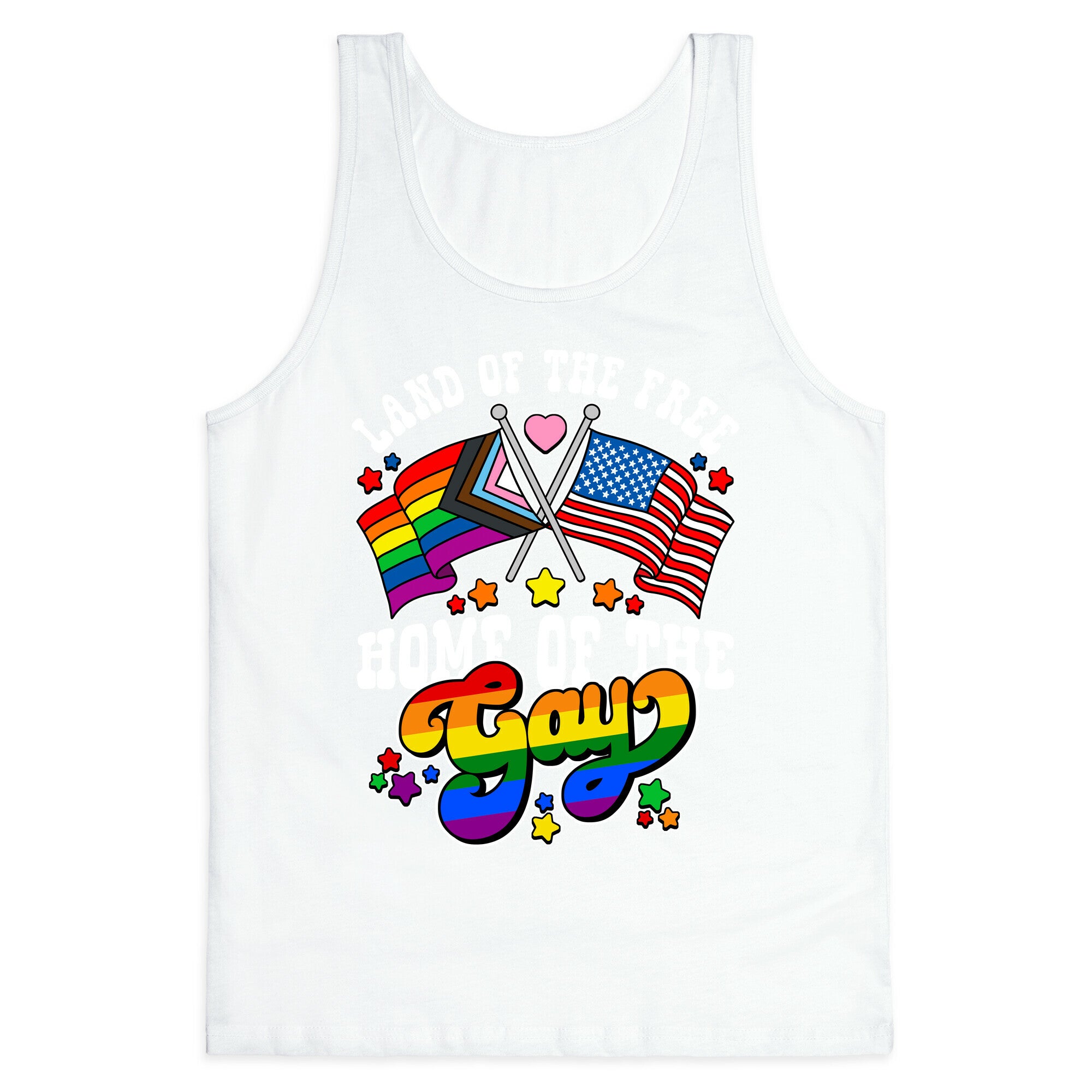 Land of the Free Home of the Gay Tank Top