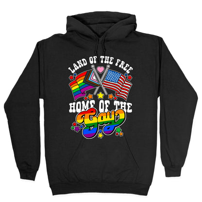 Land of the Free Home of the Gay Hoodie