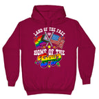 Land of the Free Home of the Gay Hoodie