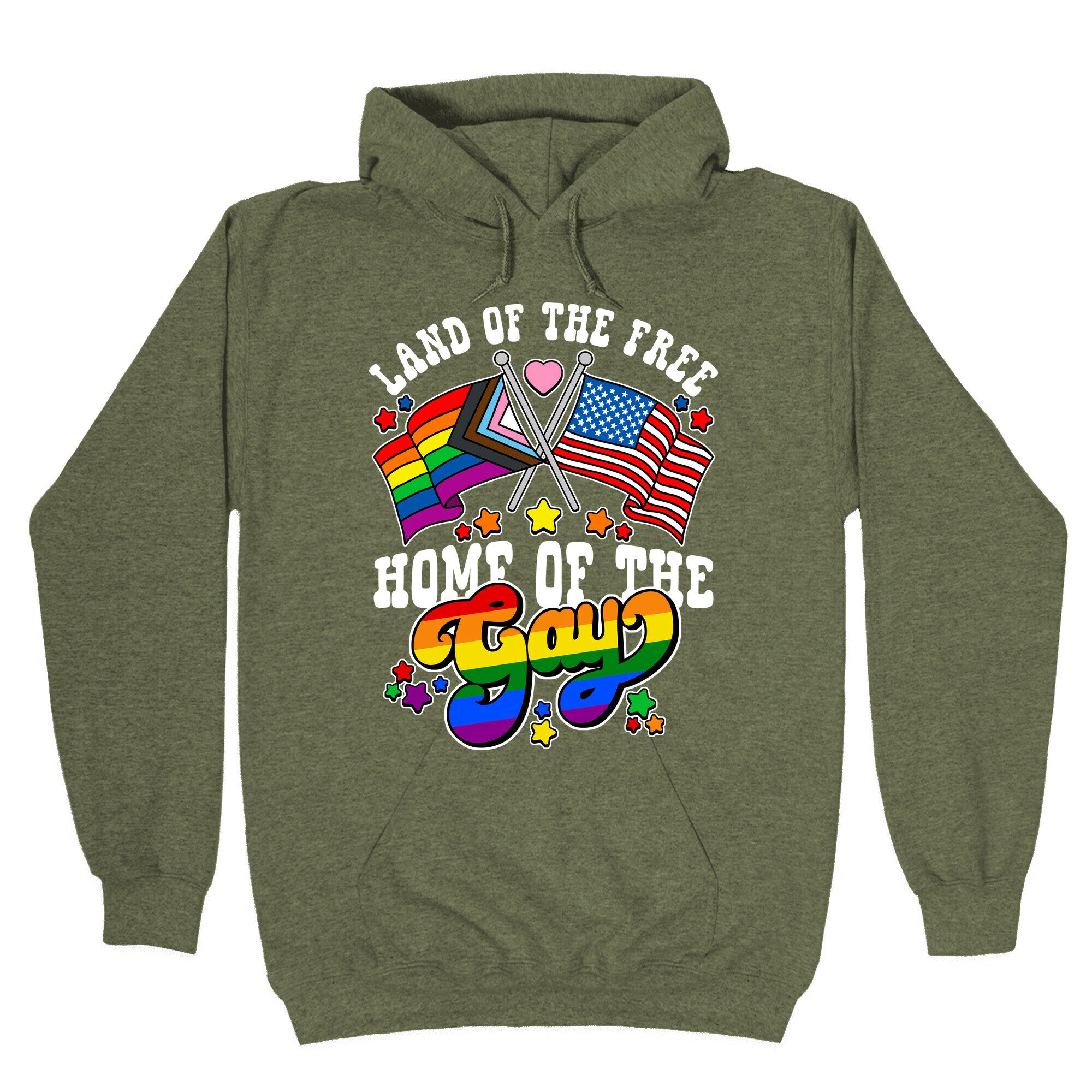 Land of the Free Home of the Gay Hoodie