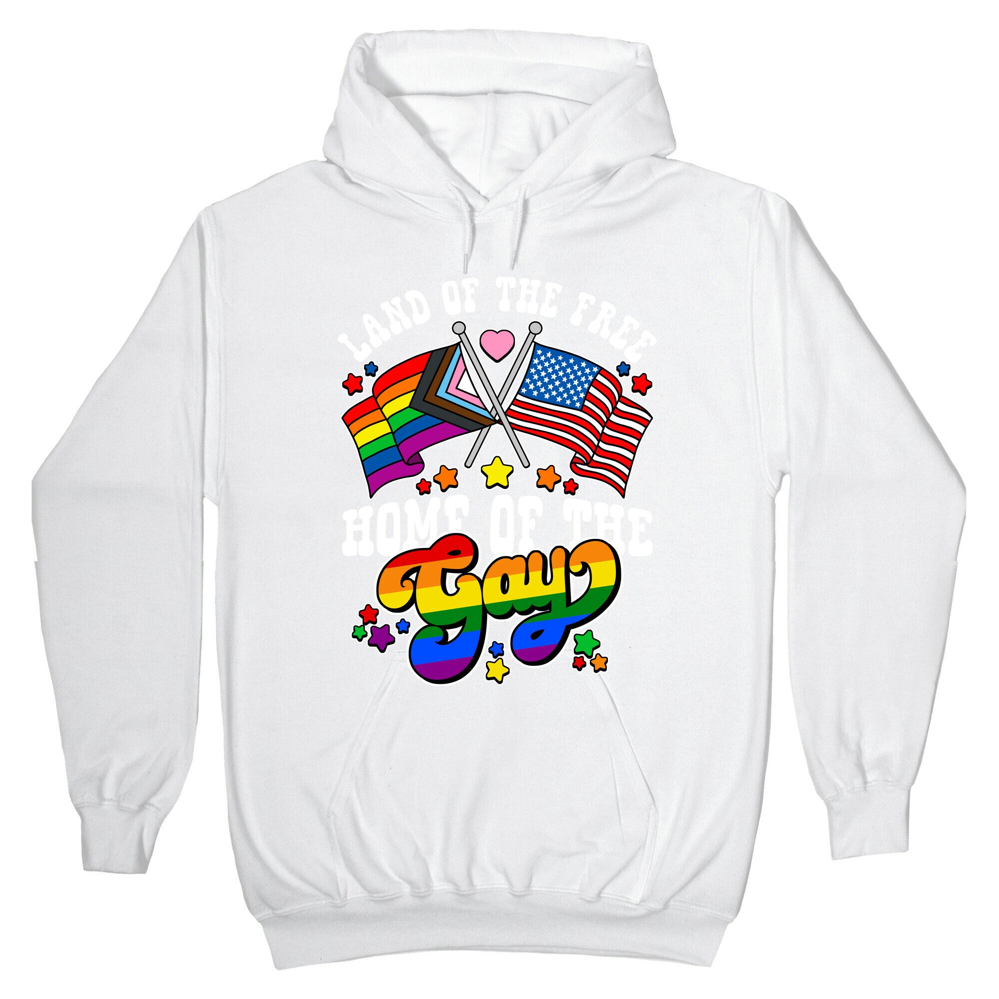 Land of the Free Home of the Gay Hoodie