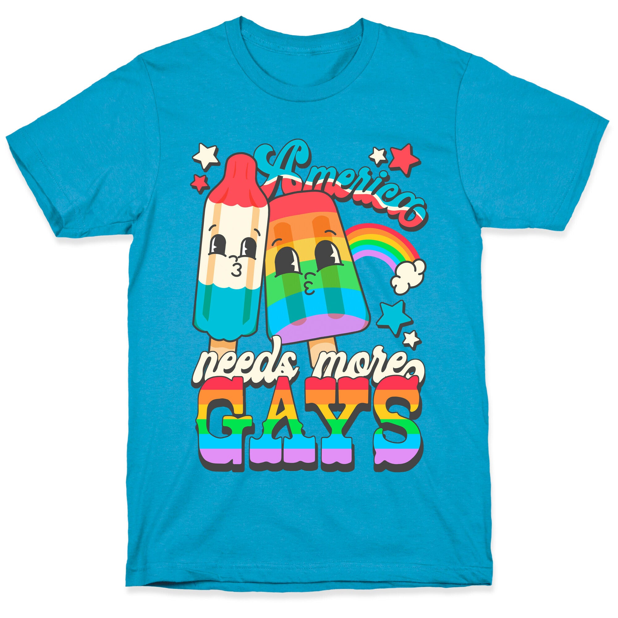 America Needs More Gays Unisex Triblend Tee