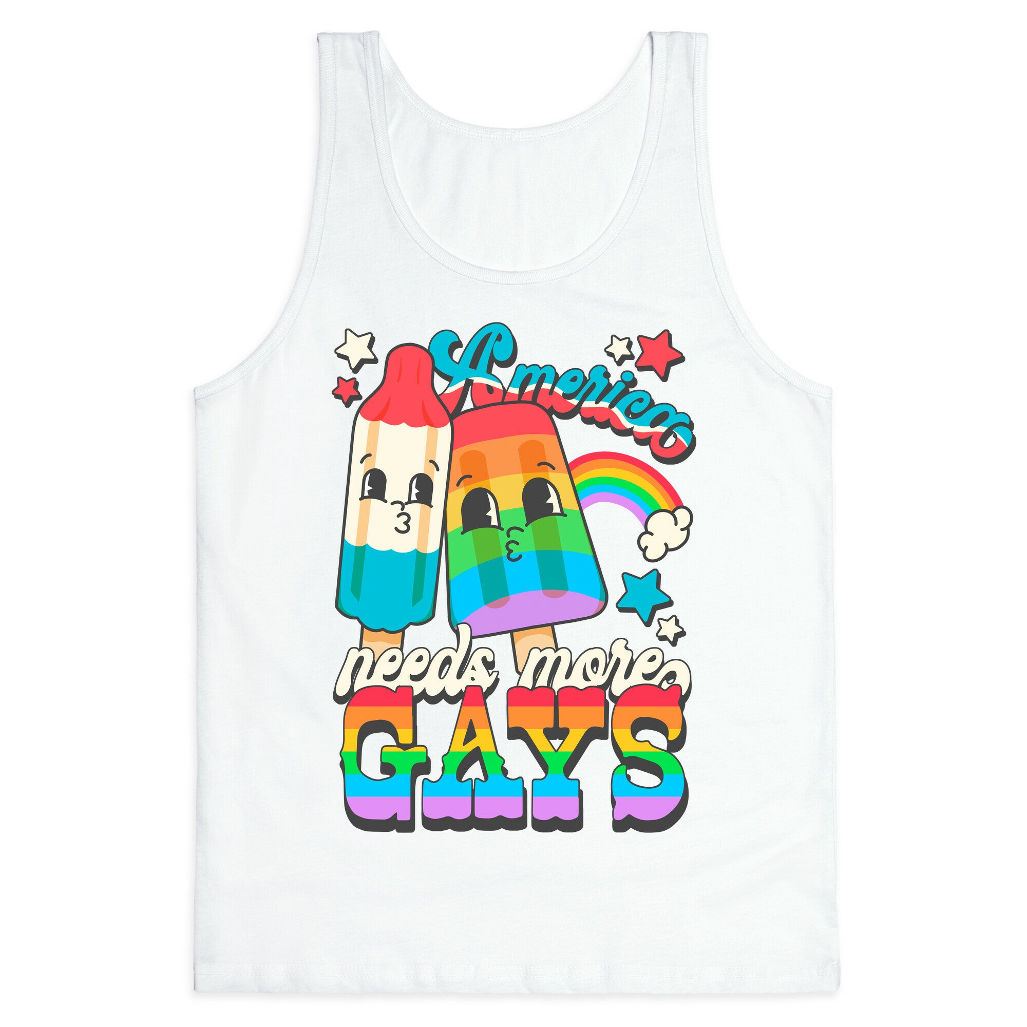 America Needs More Gays Tank Top