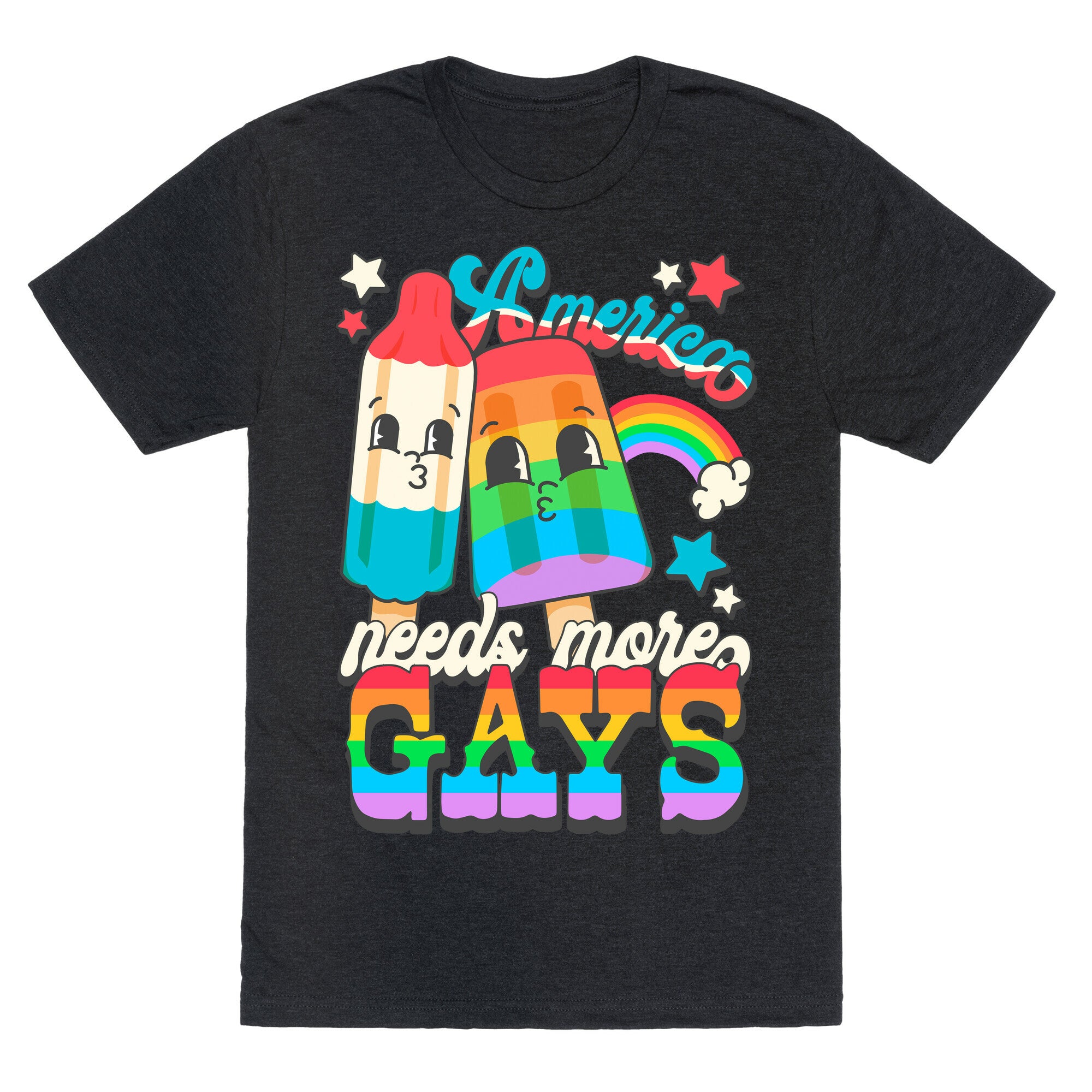 America Needs More Gays Unisex Triblend Tee