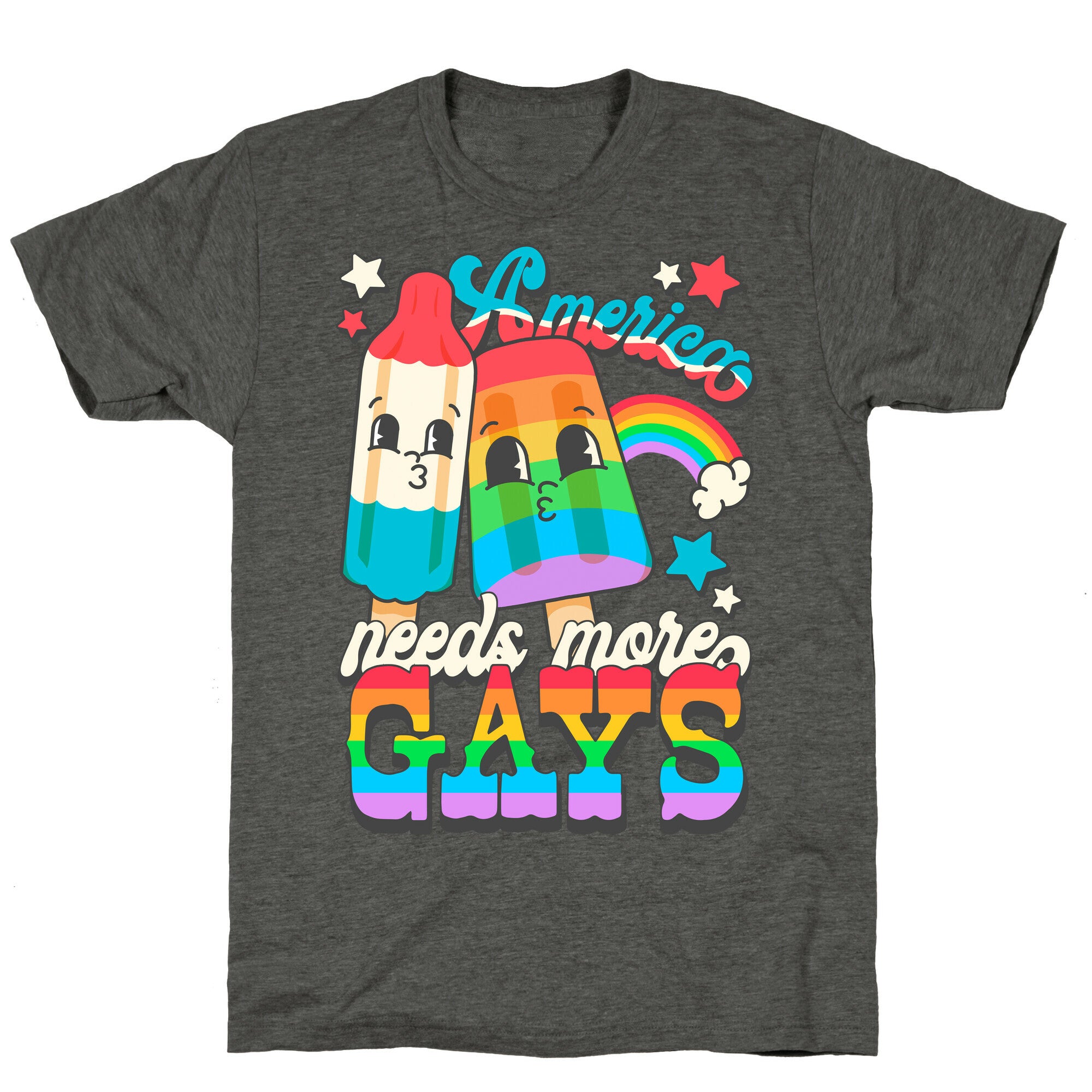 America Needs More Gays Unisex Triblend Tee