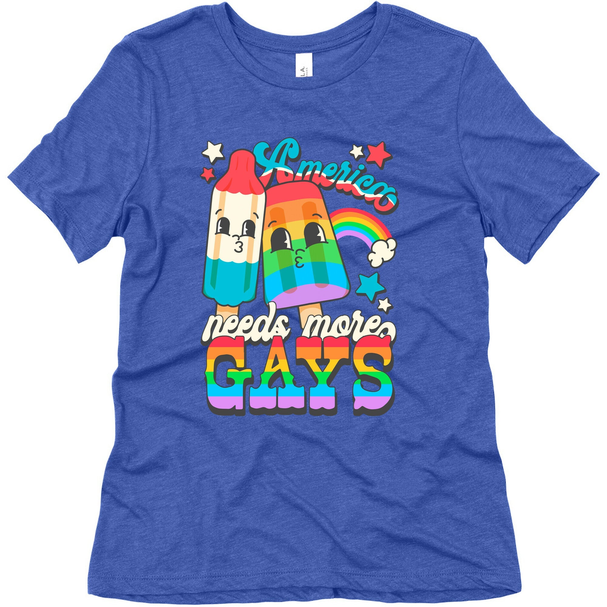 America Needs More Gays Womens Triblend Tee