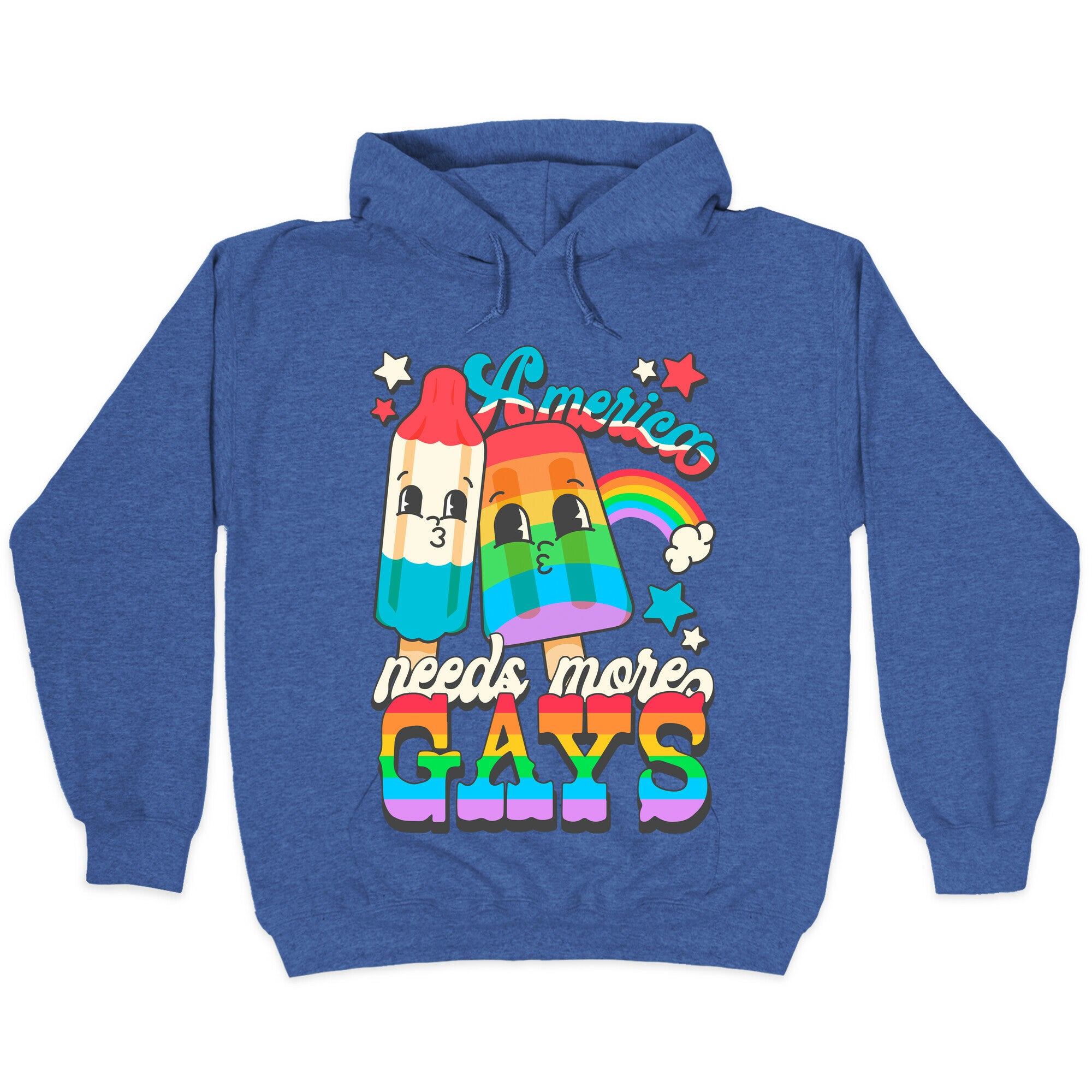 America Needs More Gays Hoodie