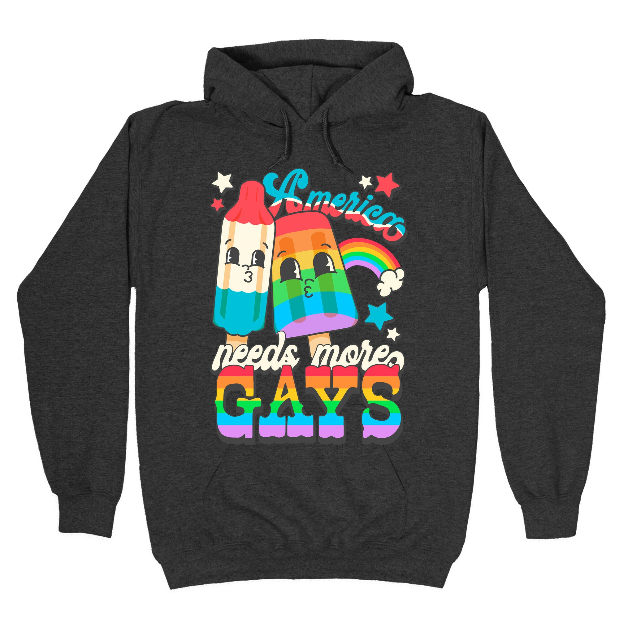 America Needs More Gays Hoodie