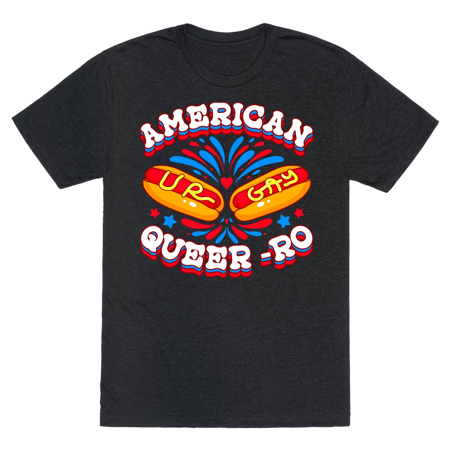 America Queer-Ro Unisex Triblend Tee