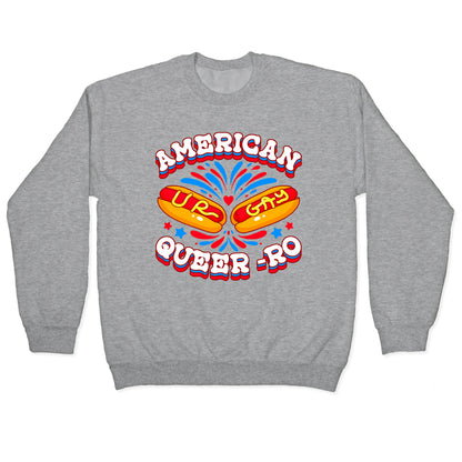 America Queer-Ro Crewneck Sweatshirt