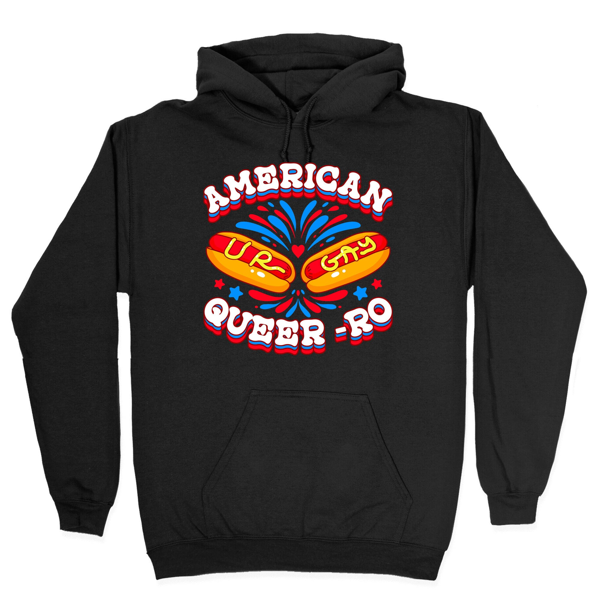 America Queer-Ro Hoodie