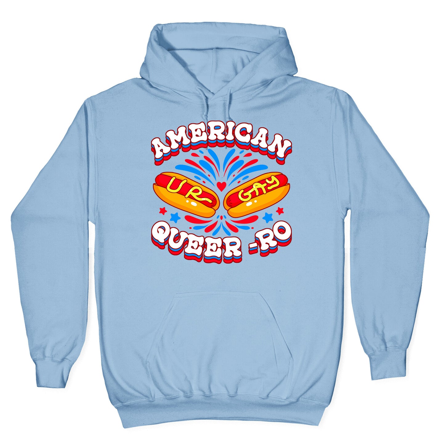 America Queer-Ro Hoodie