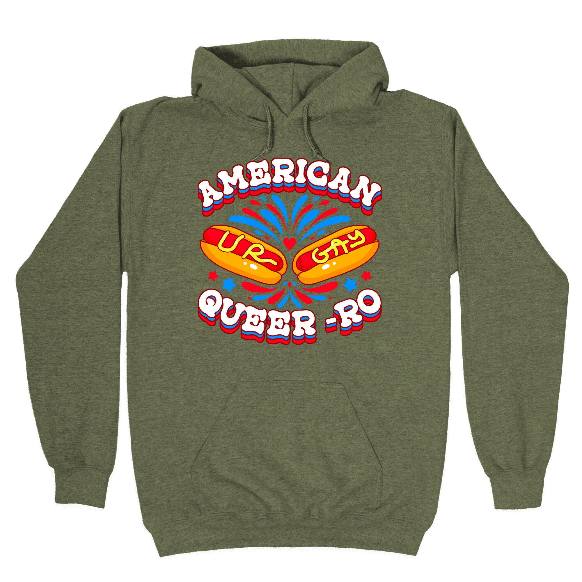 America Queer-Ro Hoodie
