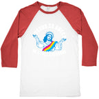 Jesus Is Queer, He Loves Everybody Baseball Tee