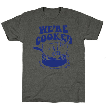 We're Cooked USA Unisex Triblend Tee