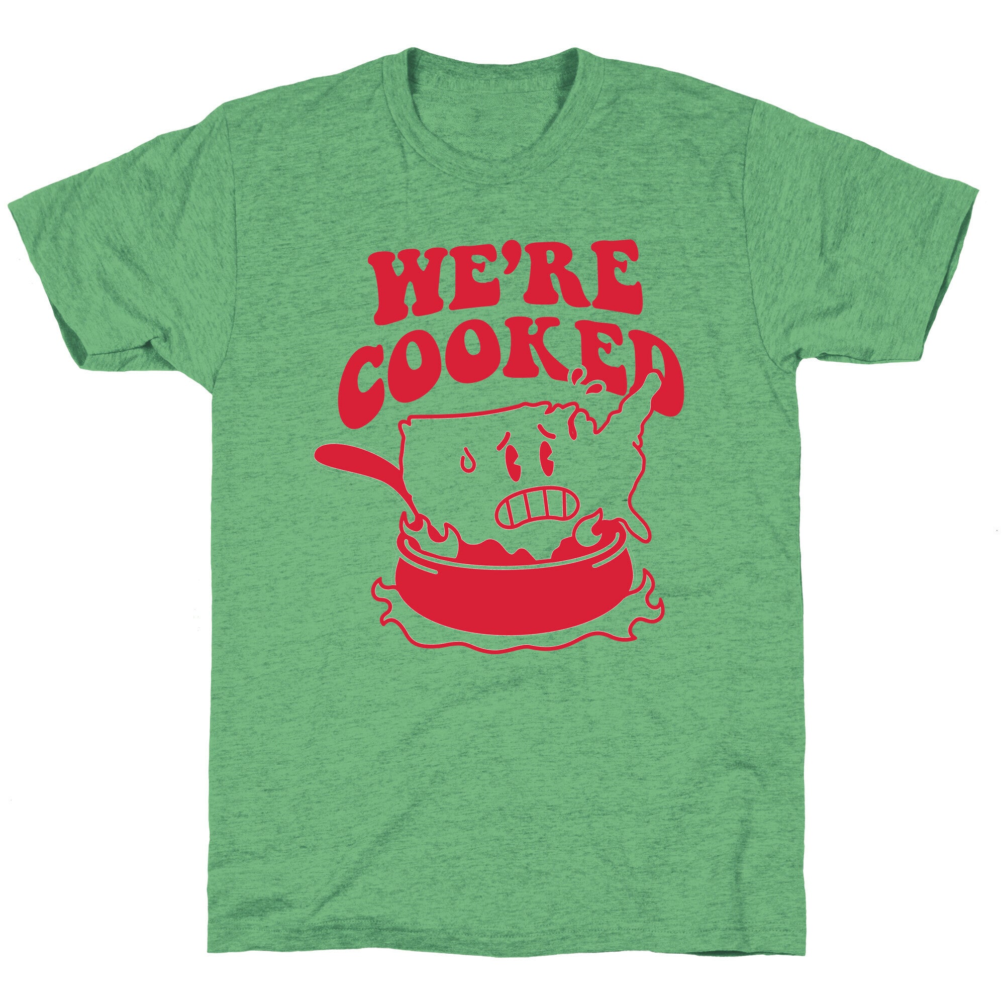 We're Cooked USA Unisex Triblend Tee