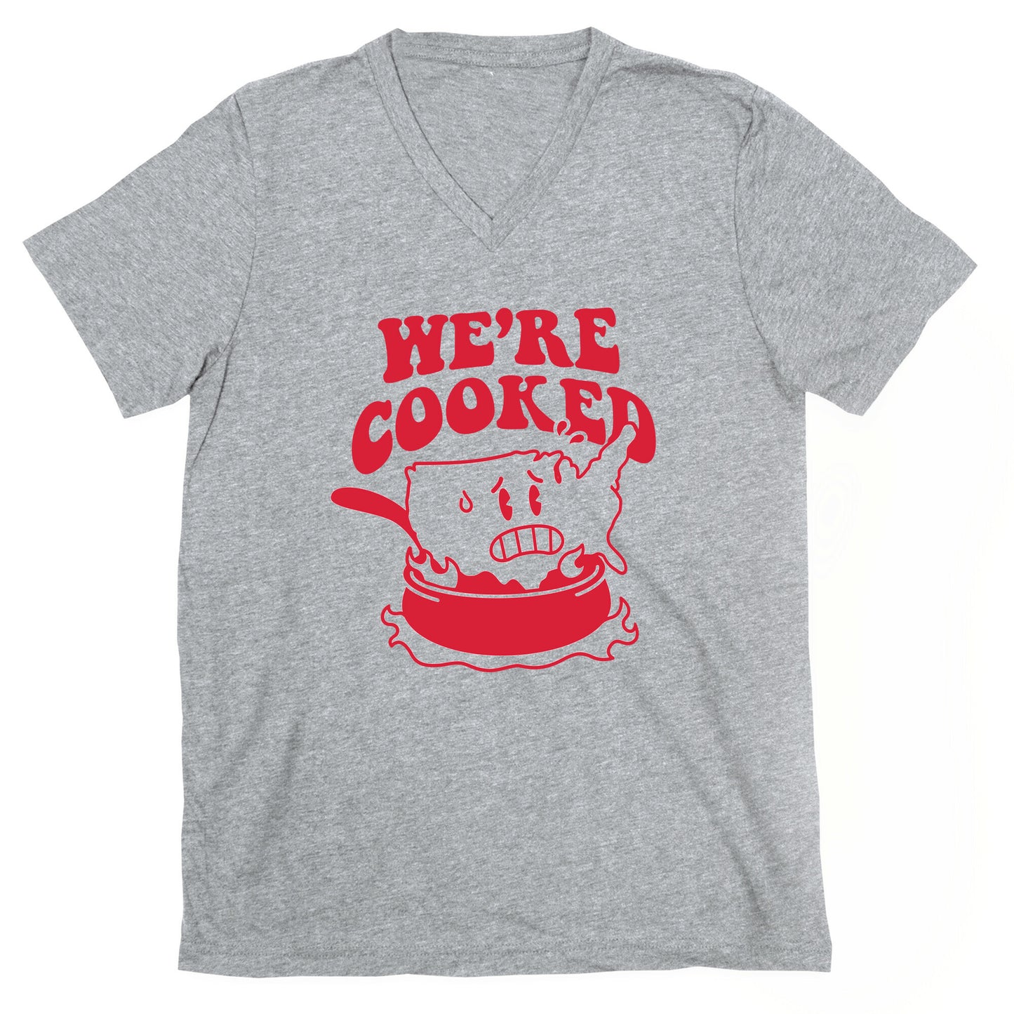 We're Cooked USA V-Neck
