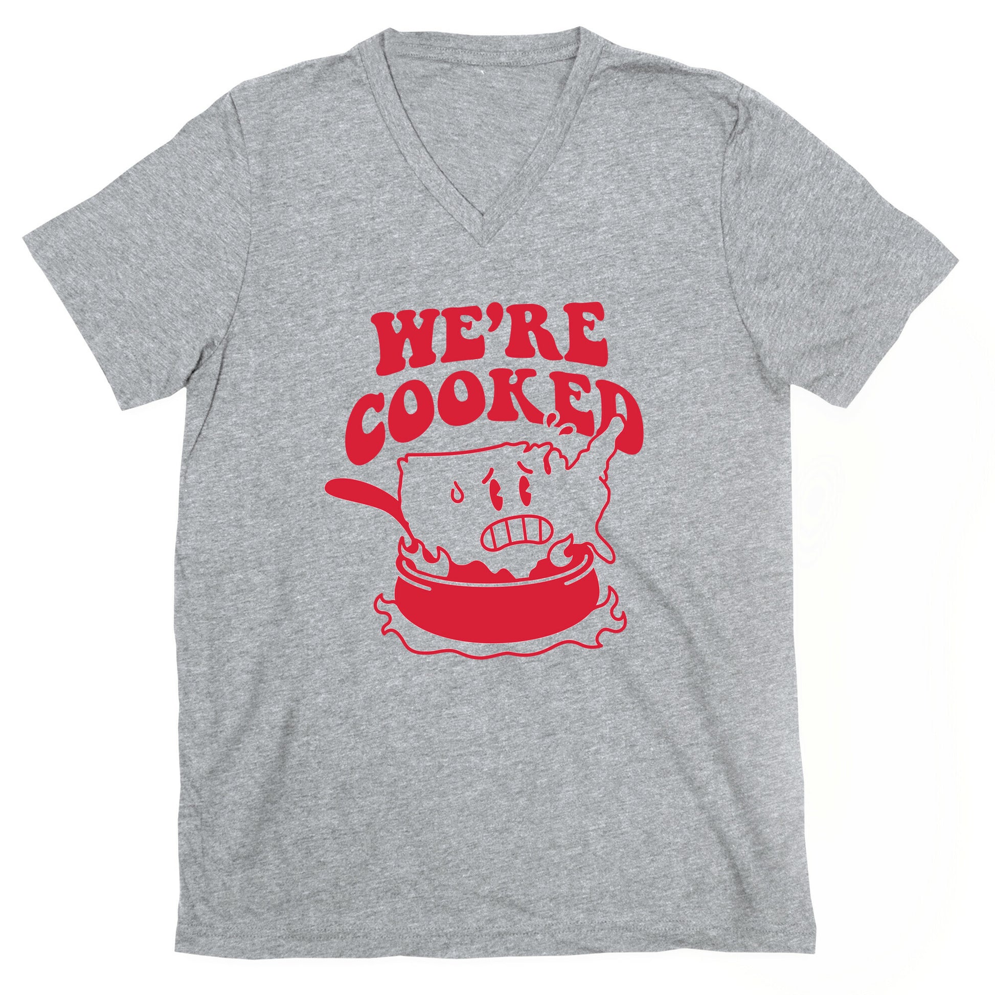 We're Cooked USA V-Neck