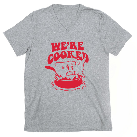 We're Cooked USA V-Neck