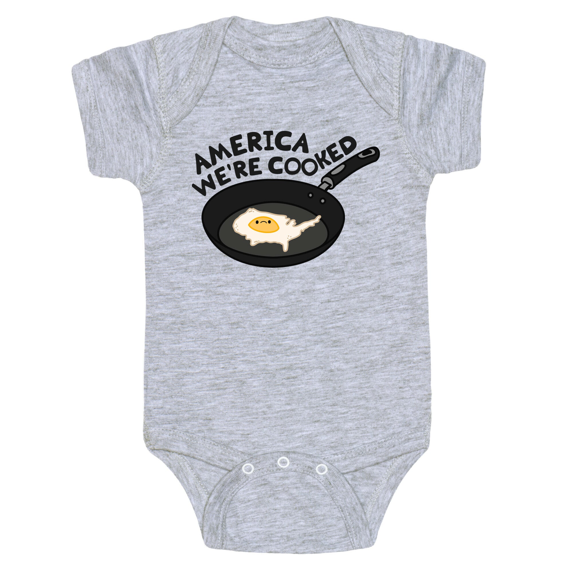 America Were Cooked Baby One-Piece