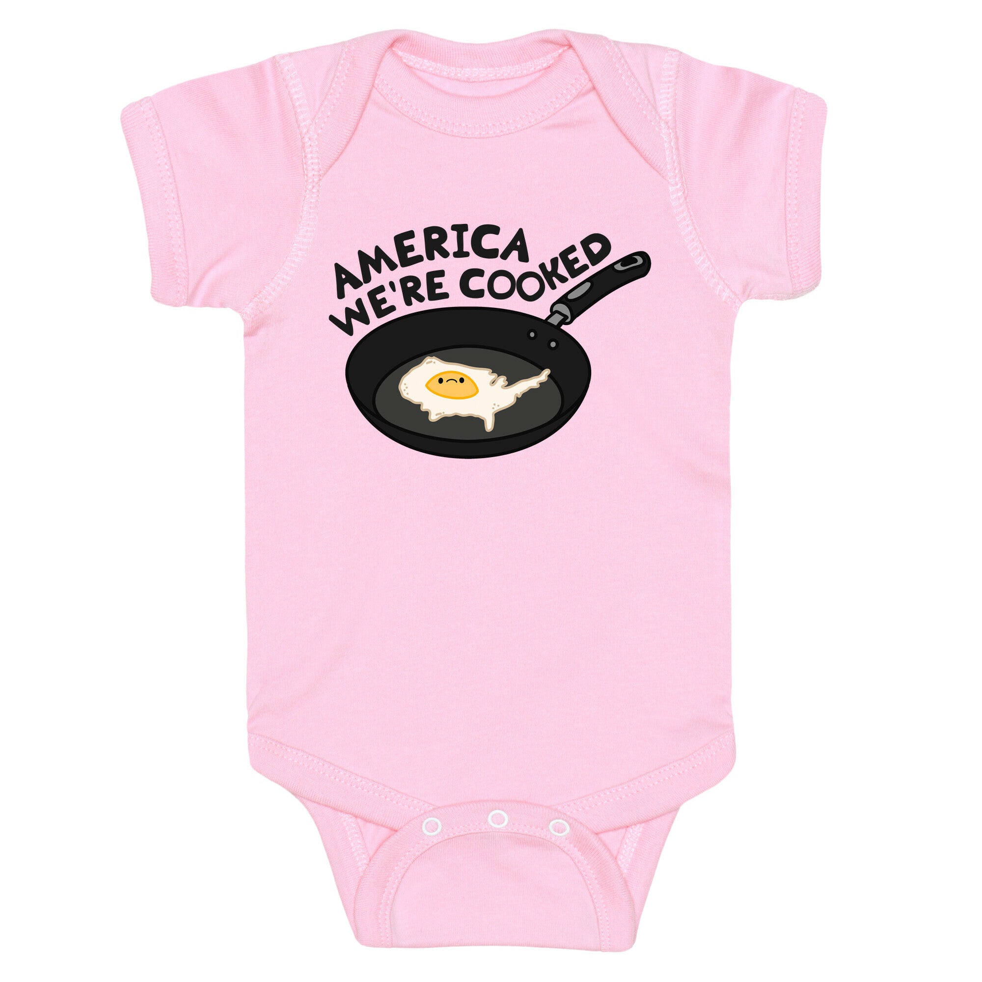 America Were Cooked Baby One-Piece