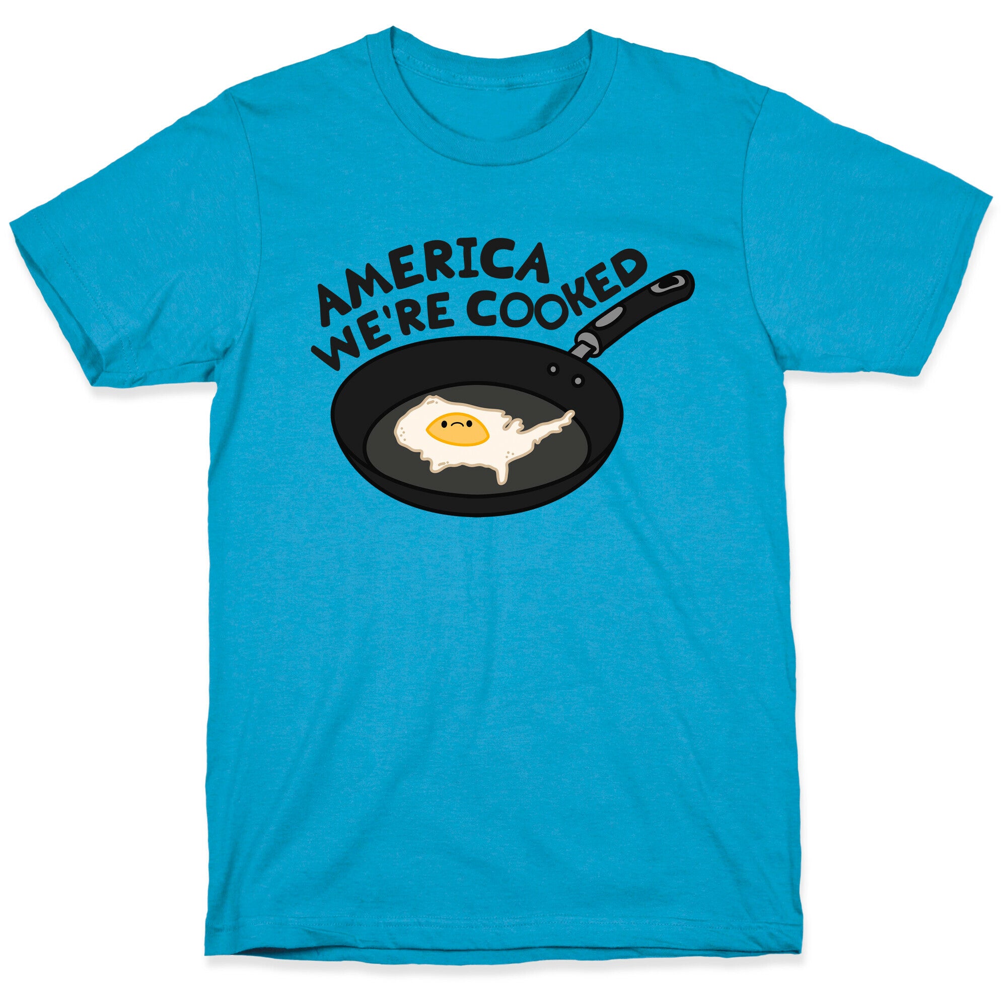 America Were Cooked Unisex Triblend Tee