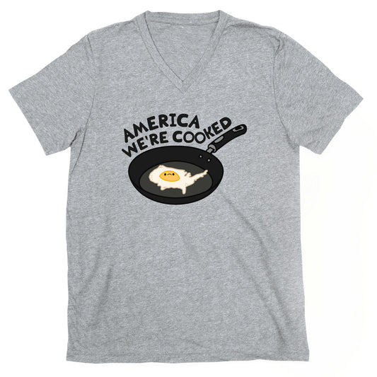 America Were Cooked V-Neck