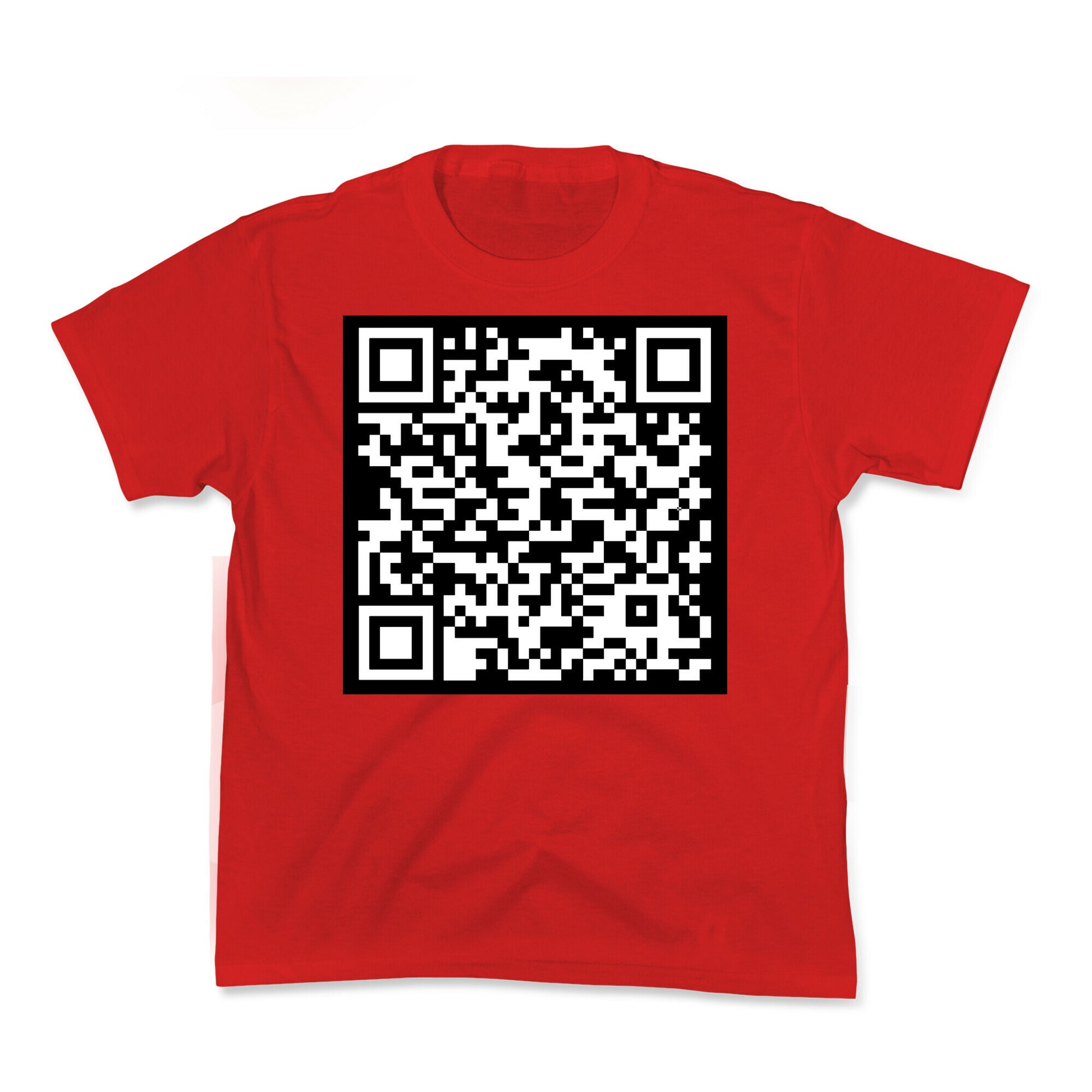 Fuck Trump Secret QR Code Kids Tee
