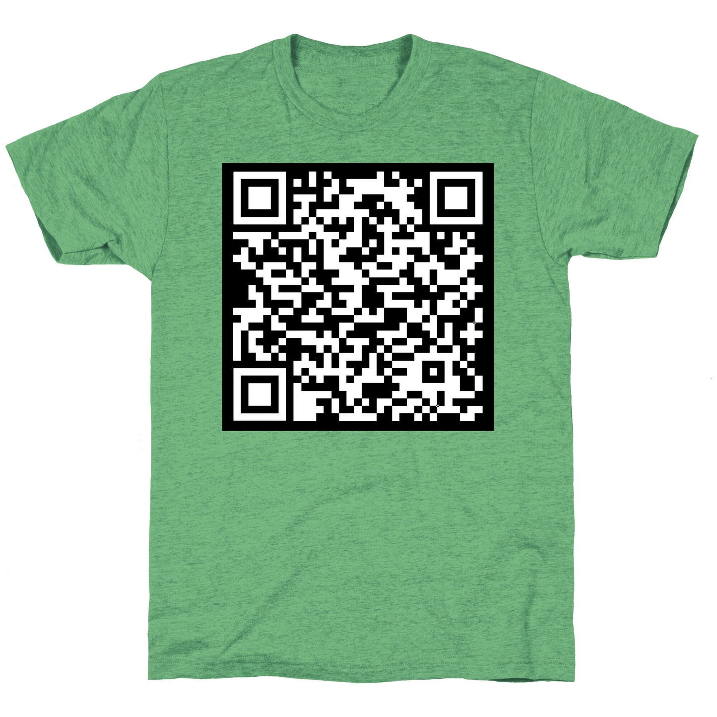 Fuck Trump Secret QR Code Unisex Triblend Tee