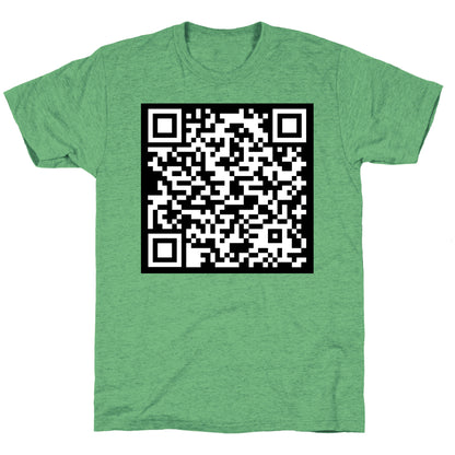 Fuck Trump Secret QR Code Unisex Triblend Tee
