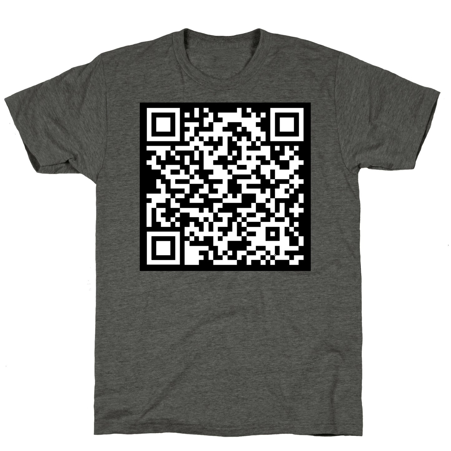 Fuck Trump Secret QR Code Unisex Triblend Tee