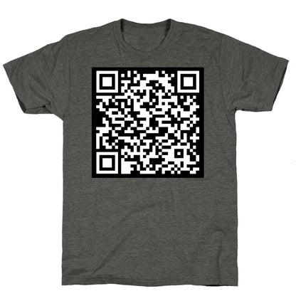 Fuck Trump Secret QR Code Unisex Triblend Tee