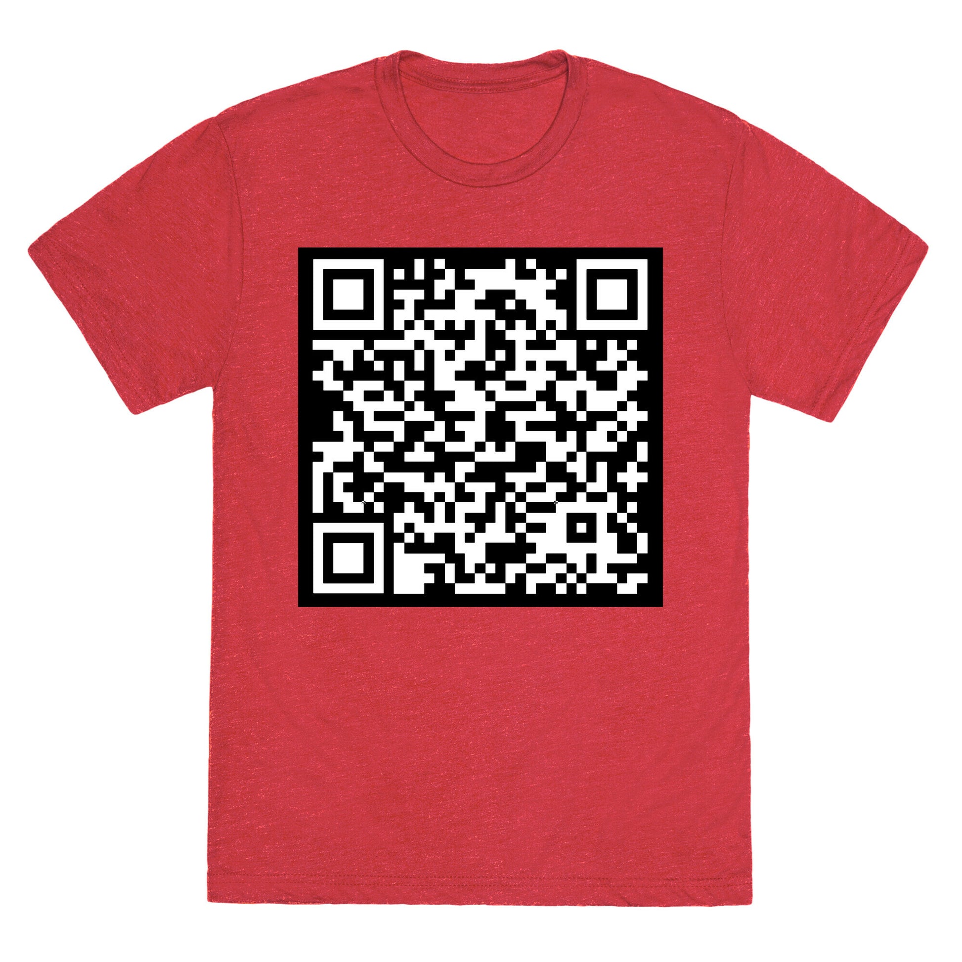 Fuck Trump Secret QR Code Unisex Triblend Tee