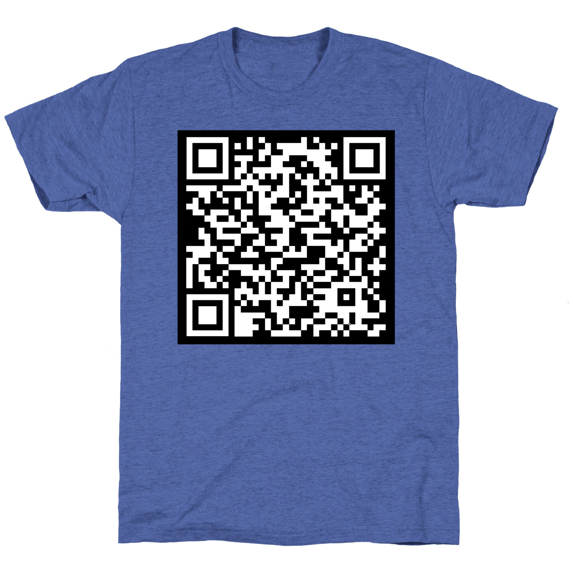 Fuck Trump Secret QR Code Unisex Triblend Tee