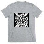 Fuck Trump Secret QR Code V-Neck