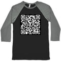 Fuck Trump Secret QR Code Baseball Tee