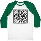 Fuck Trump Secret QR Code Baseball Tee