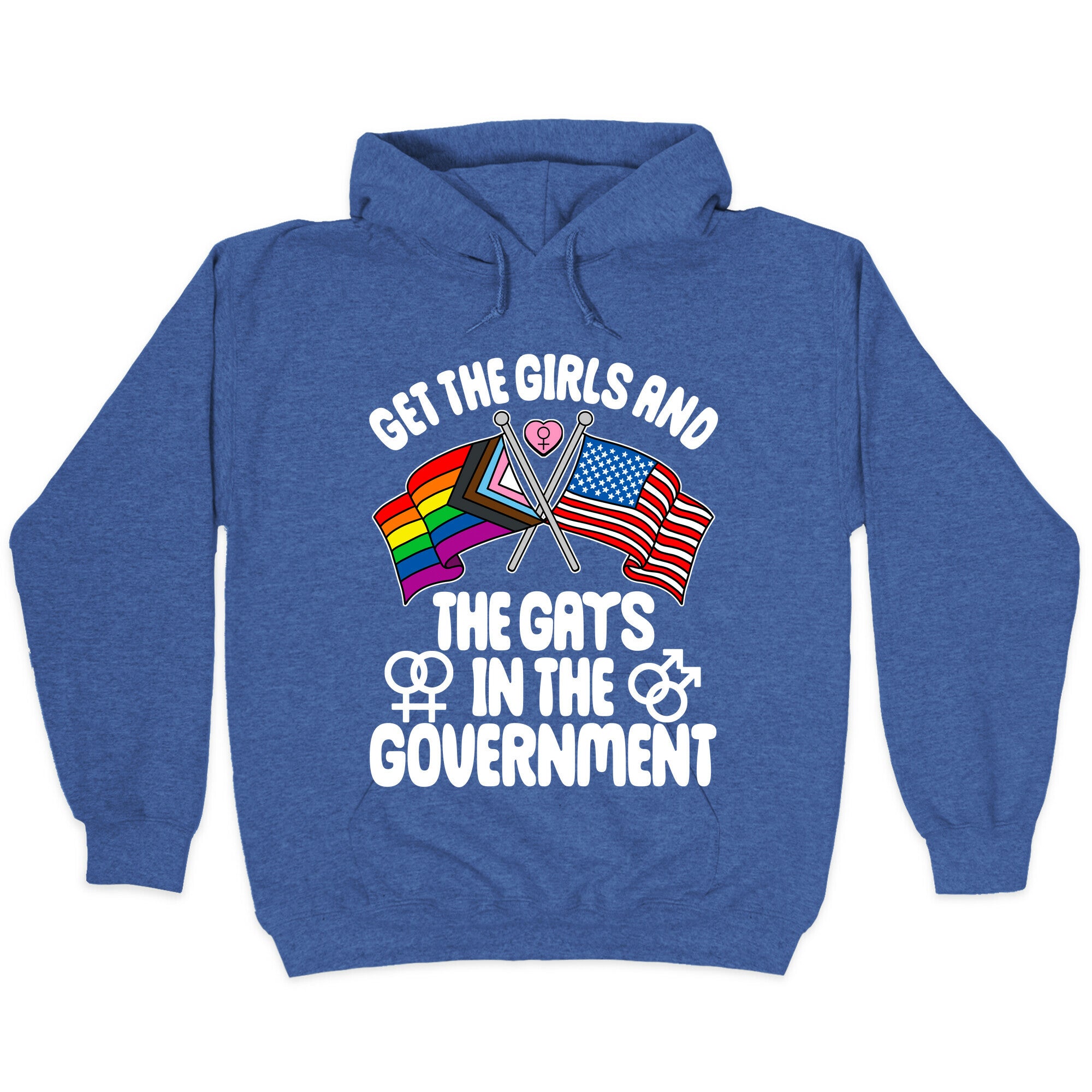 Get The Girls and The Gays In The Government Hoodie