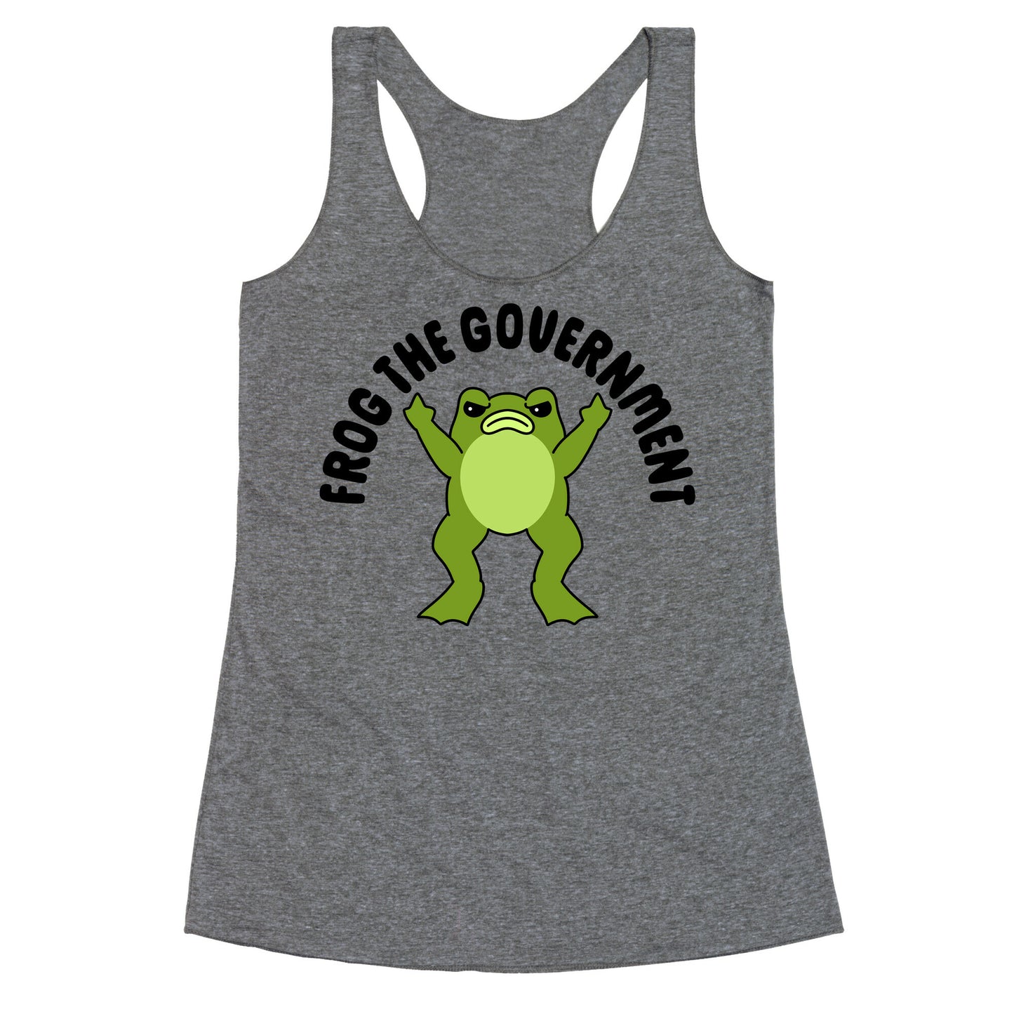 Frog The Government Racerback Tank