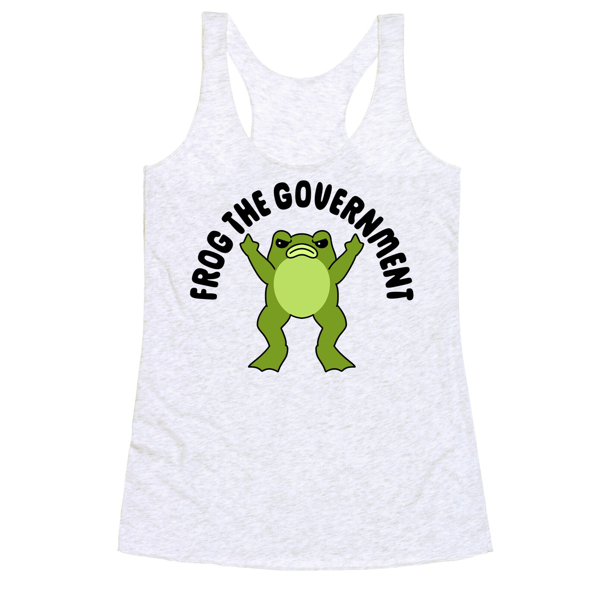 Frog The Government Racerback Tank