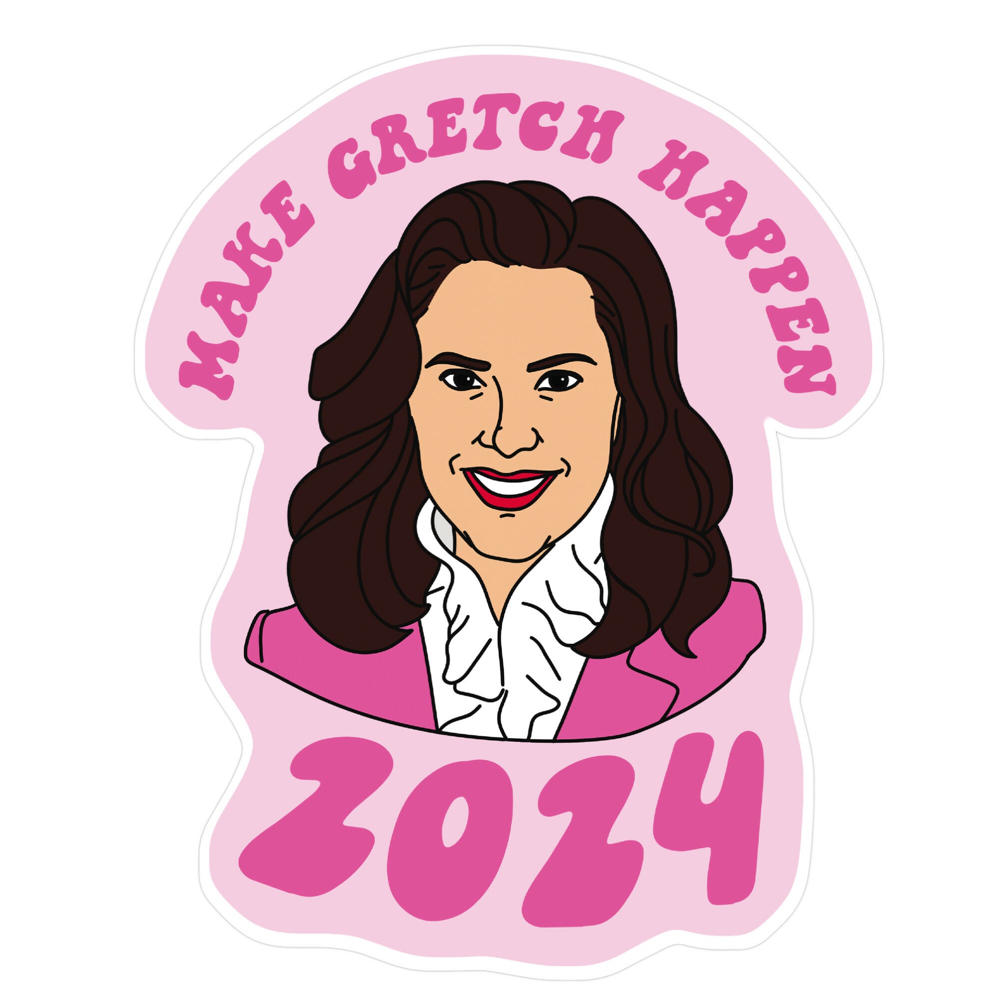 Make Gretch Happen Sticker