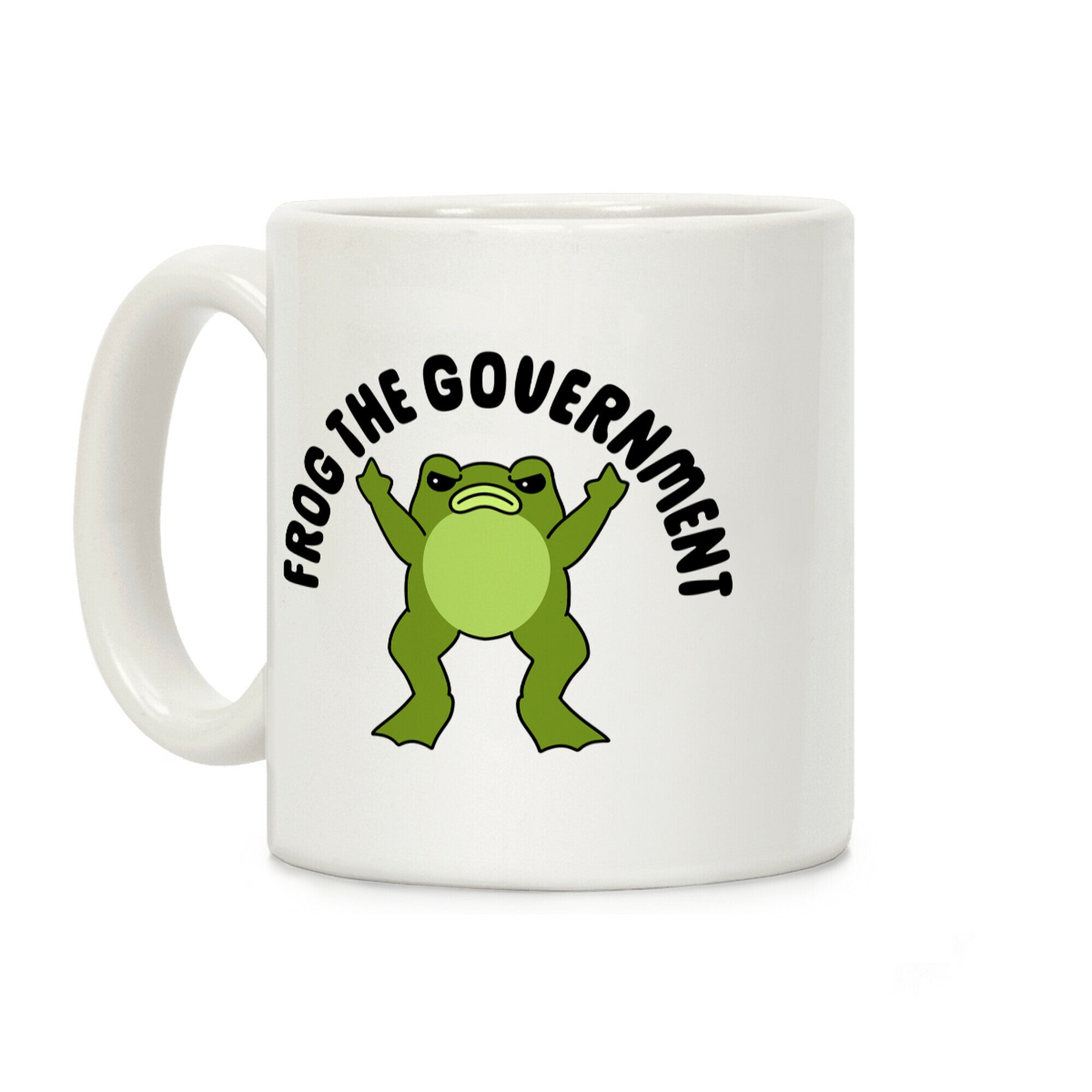 Frog The Government Coffee Mug