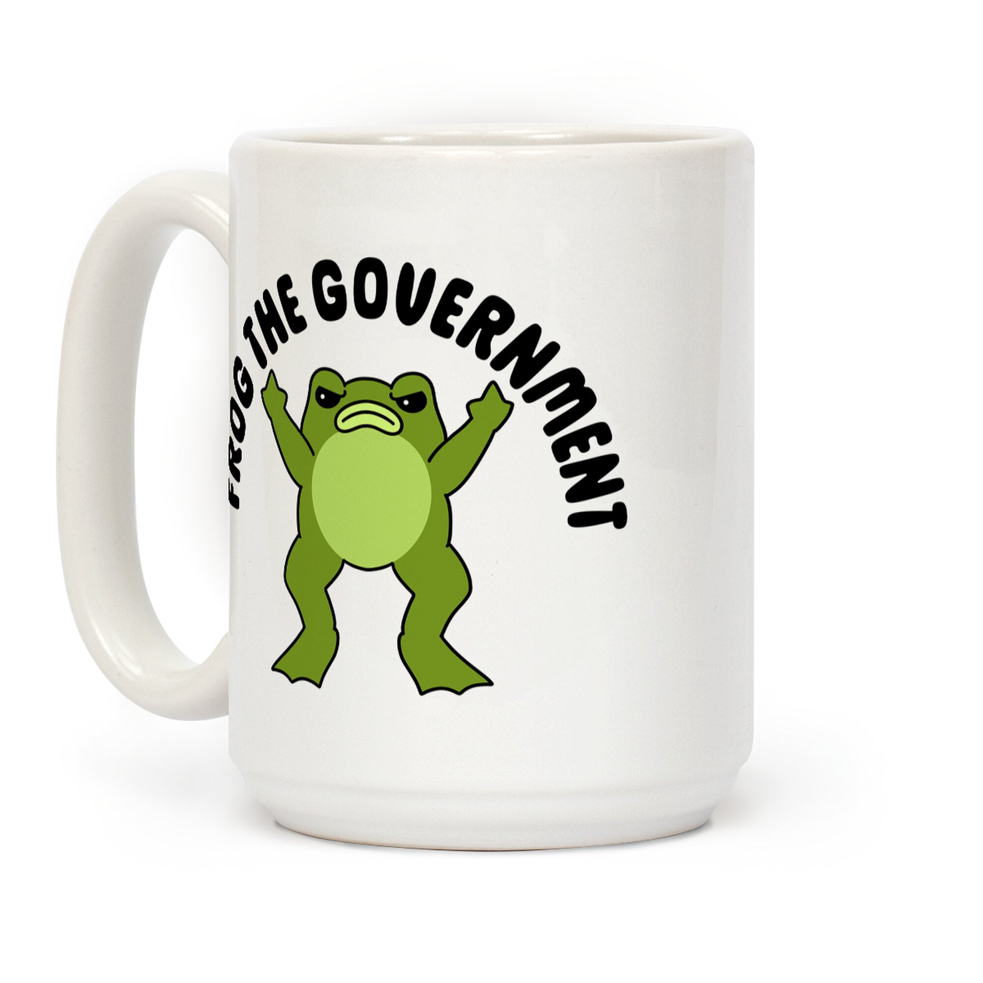 Frog The Government Coffee Mug