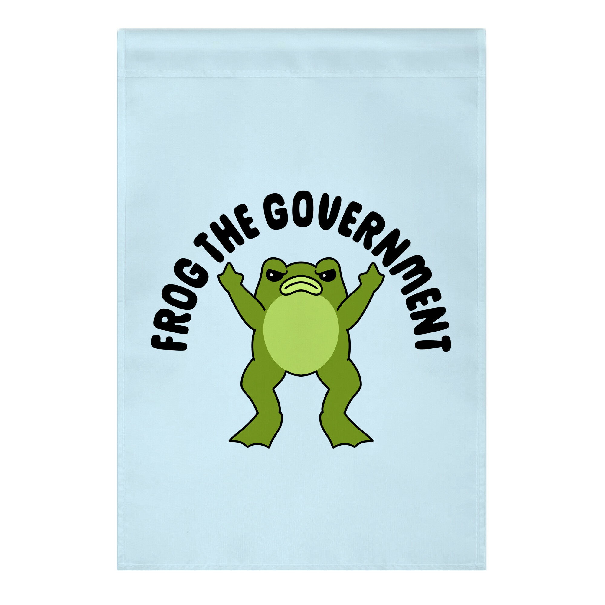 Frog The Government Garden Flag
