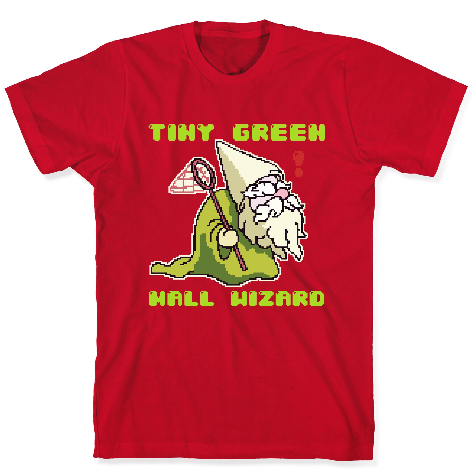 Tiny Green Mall Wizard T-Shirt