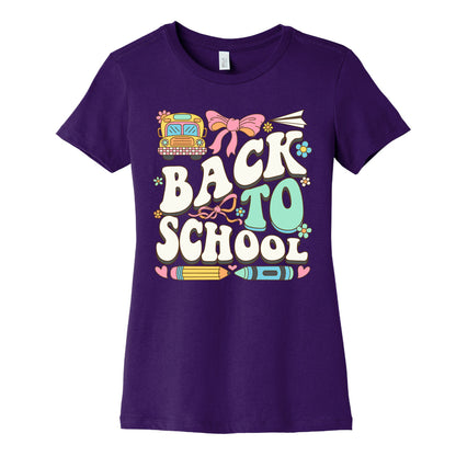 Back To School Womens Cotton Tee