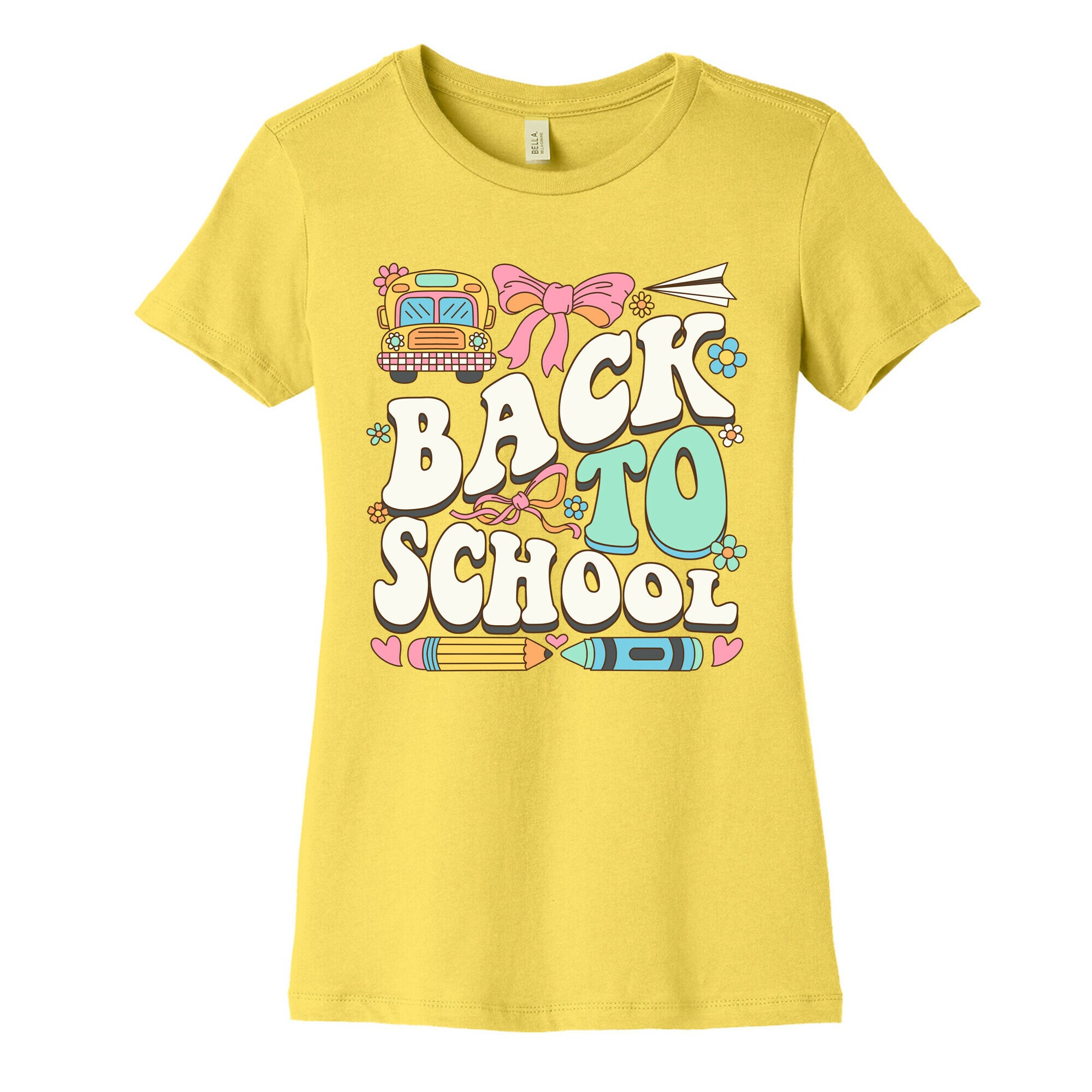 Back To School Womens Cotton Tee