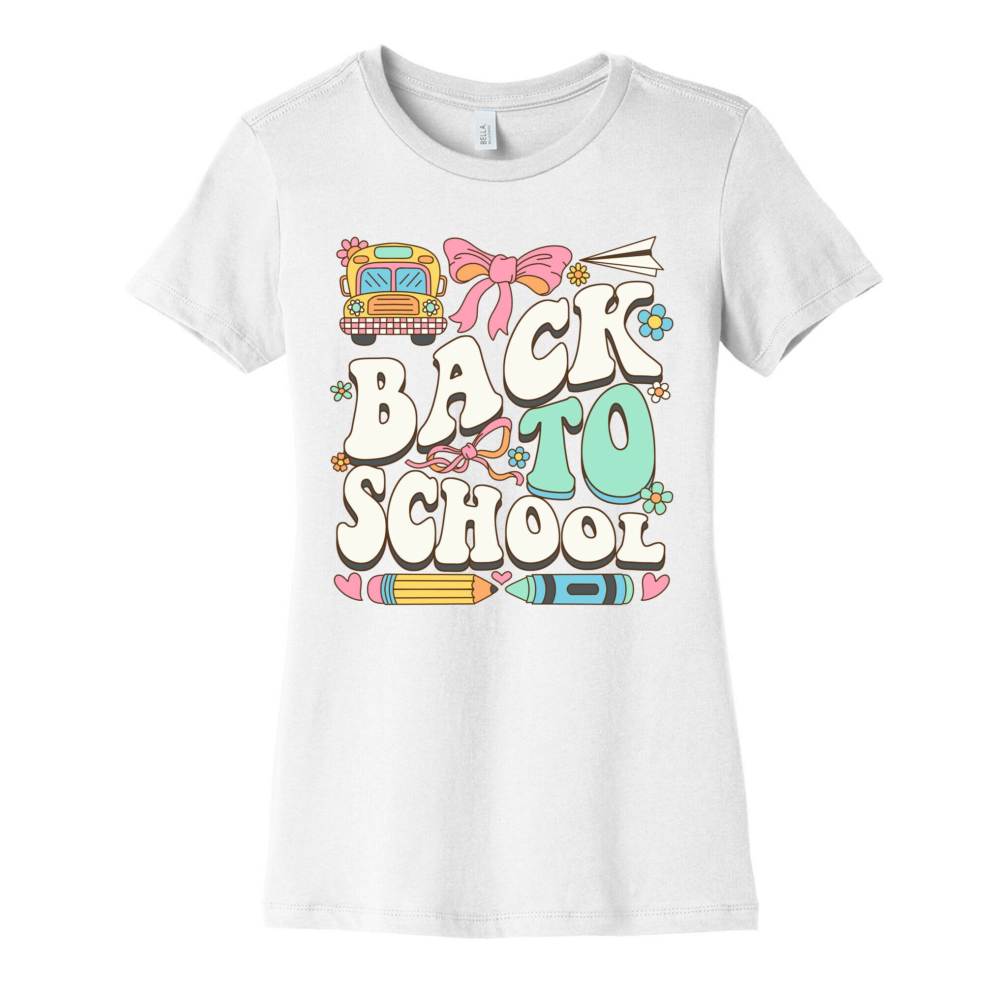 Back To School Womens Cotton Tee